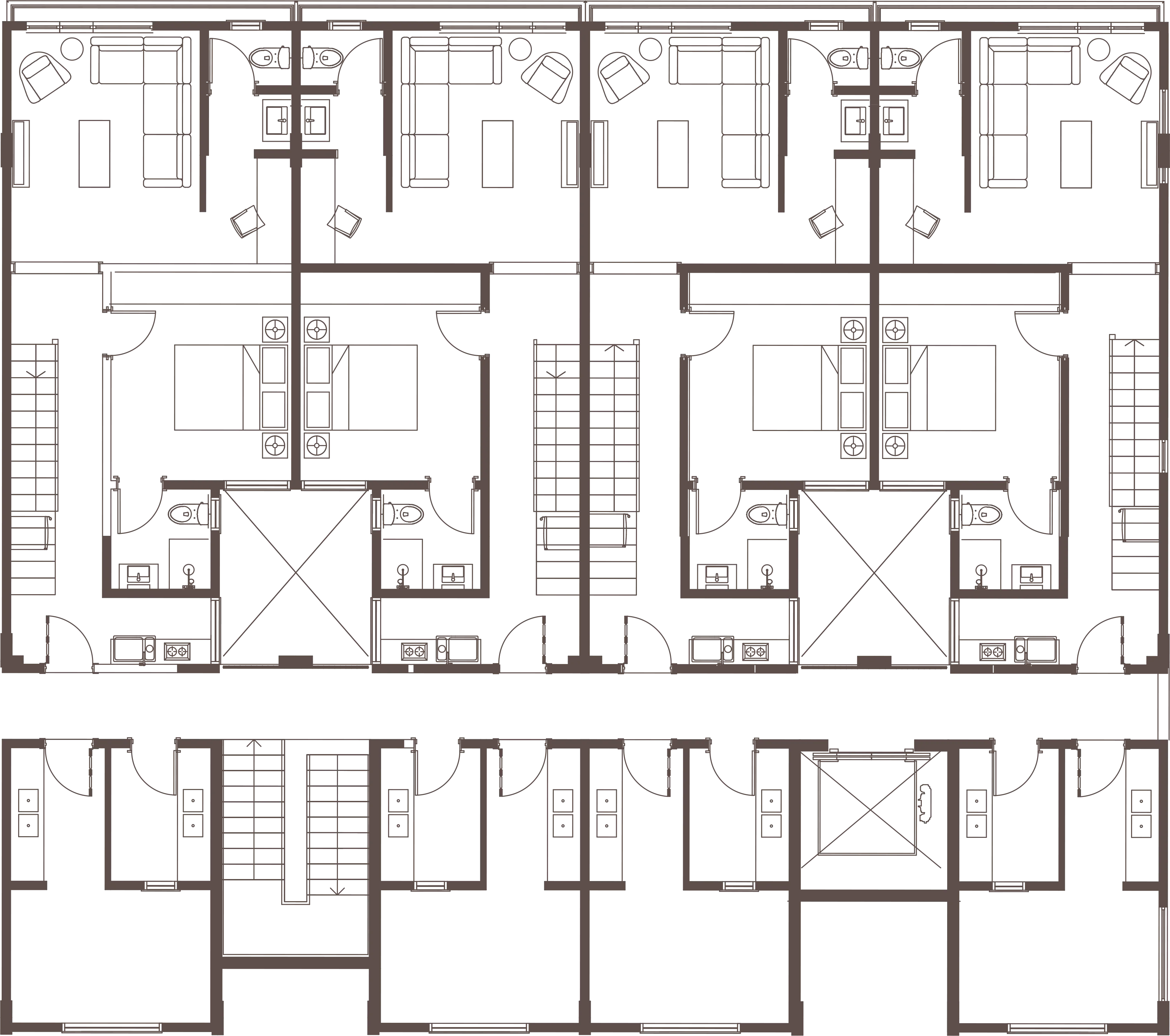 Block A third floor plan