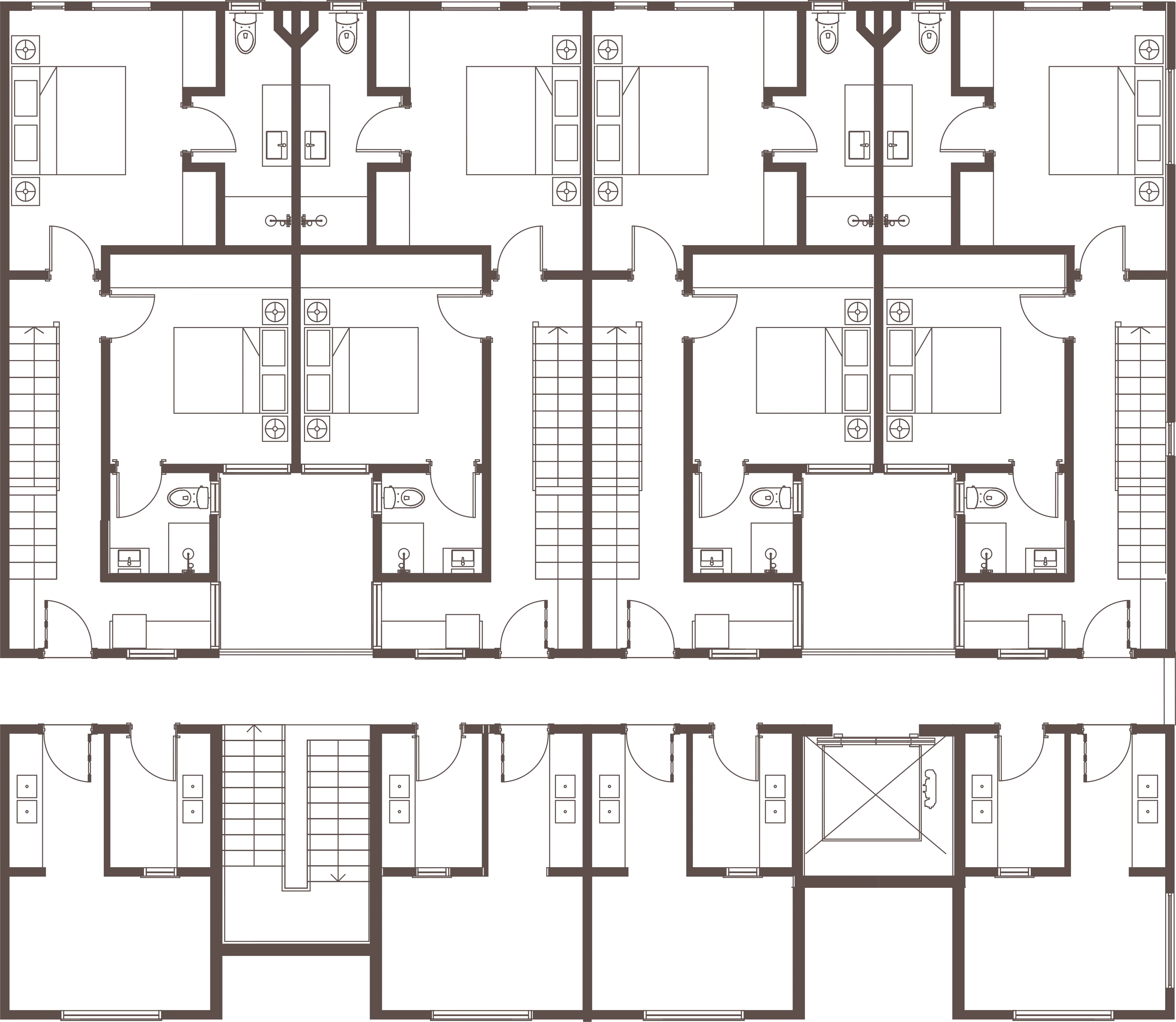 Block A fifth floor plan